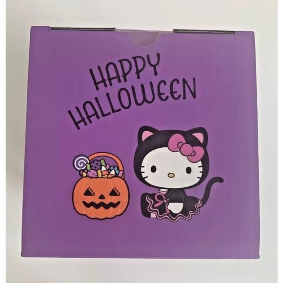 Hello Kitty Halloween Witch Kitty on Broom Peppermint Square Reed Diffuser - Picture 5 of 5